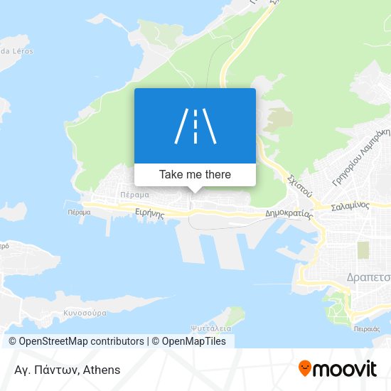 Αγ. Πάντων map