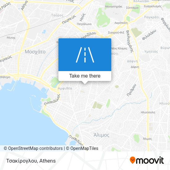 Τσακίρογλου map