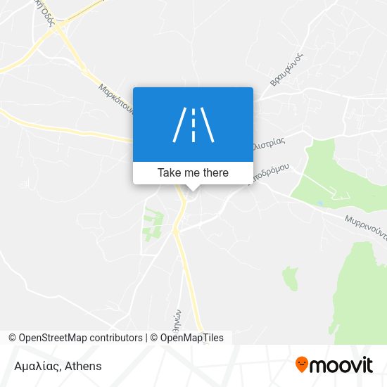 Αμαλίας map