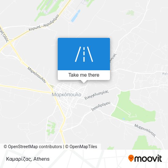 Καμαρίζας map