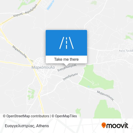 Ευαγγελιστρίας map