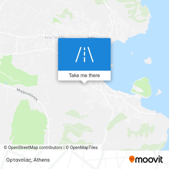 Ορτανσίας map
