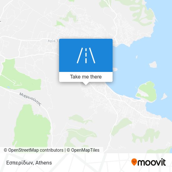 Εσπερίδων map