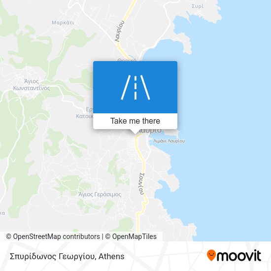 Σπυρίδωνος Γεωργίου map
