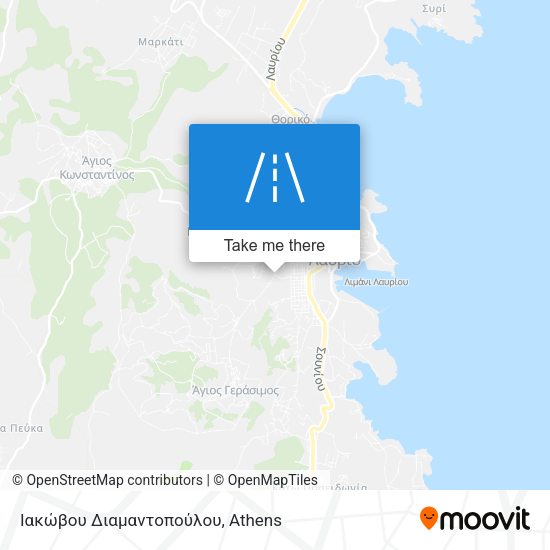 Ιακώβου Διαμαντοπούλου map