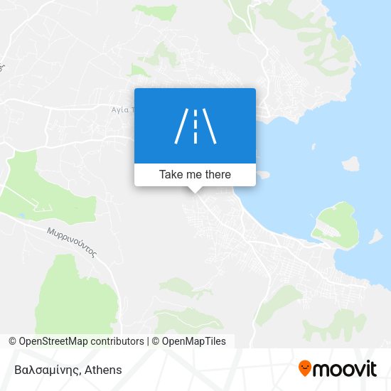Βαλσαμίνης map