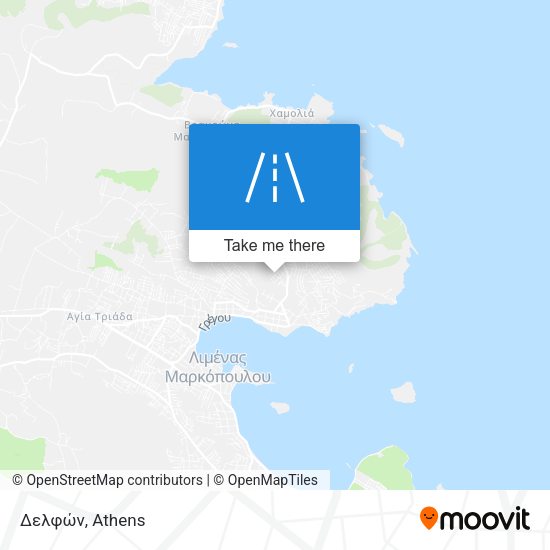 Δελφών map