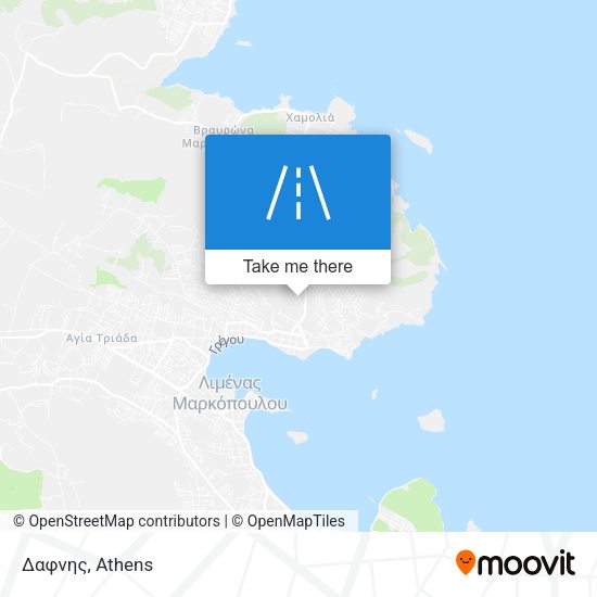 Δαφνης map