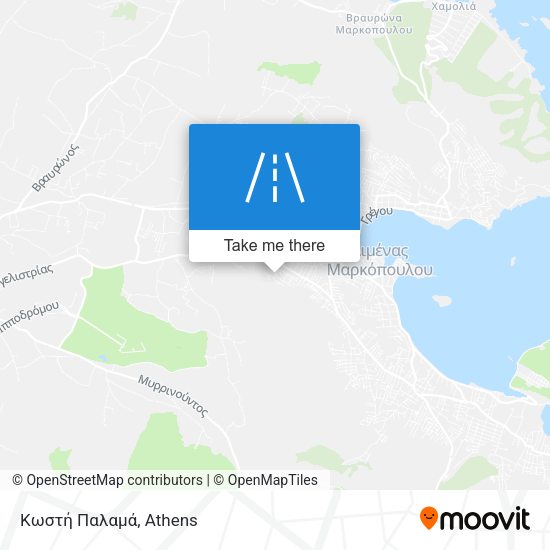 Κωστή Παλαμά map