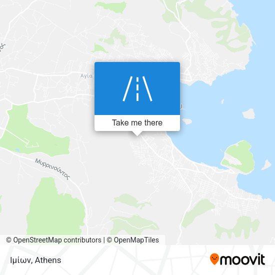 Ιμίων map