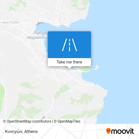 Κυνηγών map