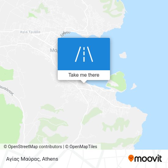 Αγίας Μαύρας map