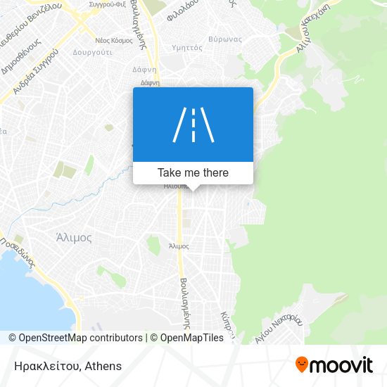Ηρακλείτου map