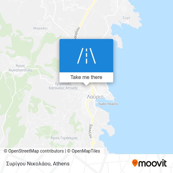 Συρίγου Νικολάου map