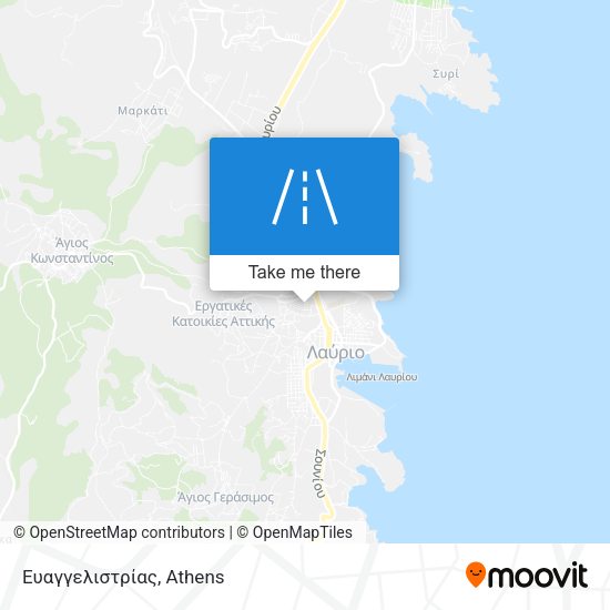 Ευαγγελιστρίας map