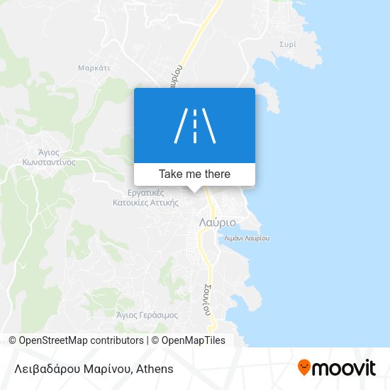 Λειβαδάρου Μαρίνου map