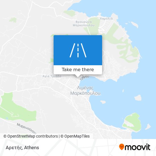 Αρετής map