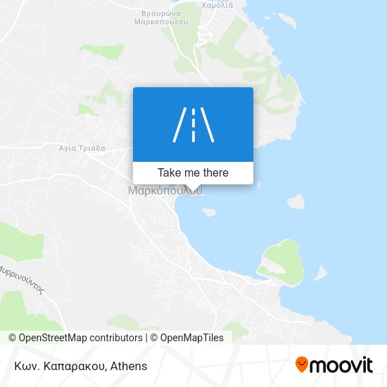 Κων. Καπαρακου map