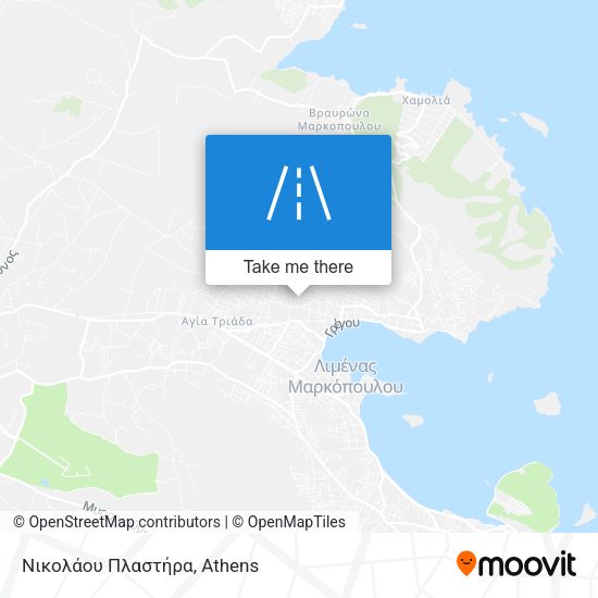 Νικολάου Πλαστήρα map