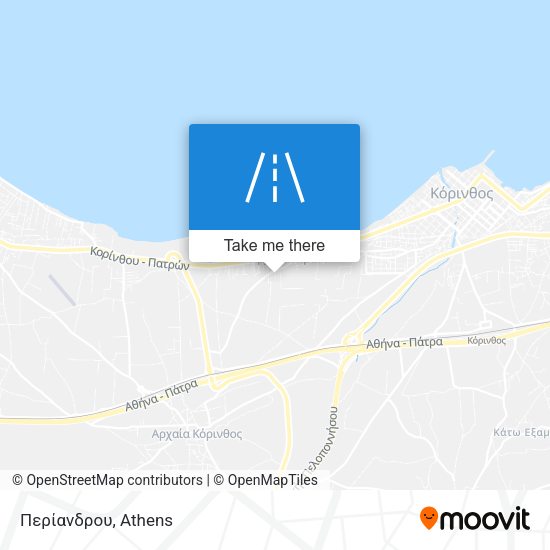 Περίανδρου map