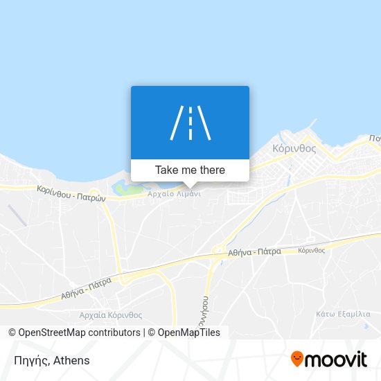 Πηγής map