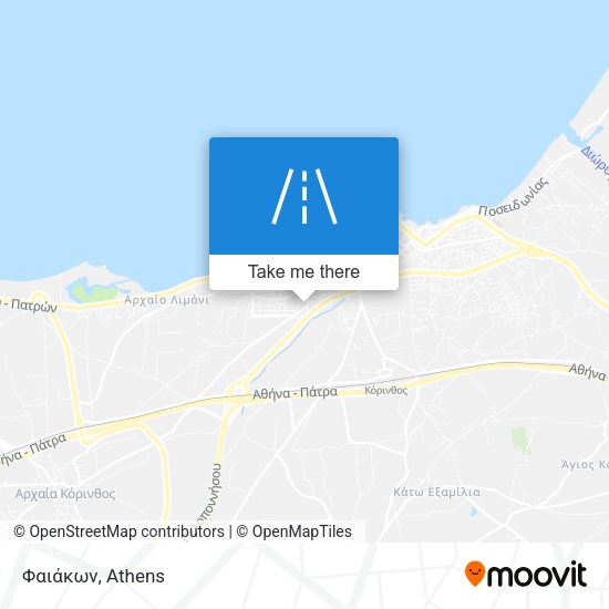 Φαιάκων map