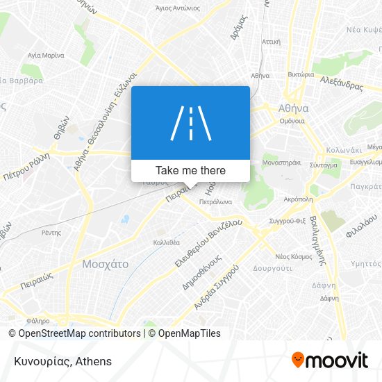 Κυνουρίας map