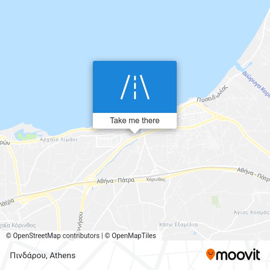 Πινδάρου map