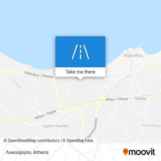 Λυκούργου map