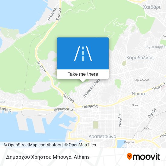 Δημάρχου Χρήστου Μπουγά map