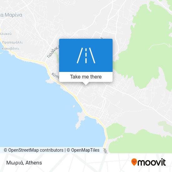 Μωριά map