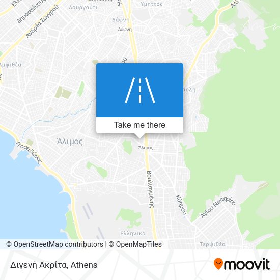 Διγενή Ακρίτα map
