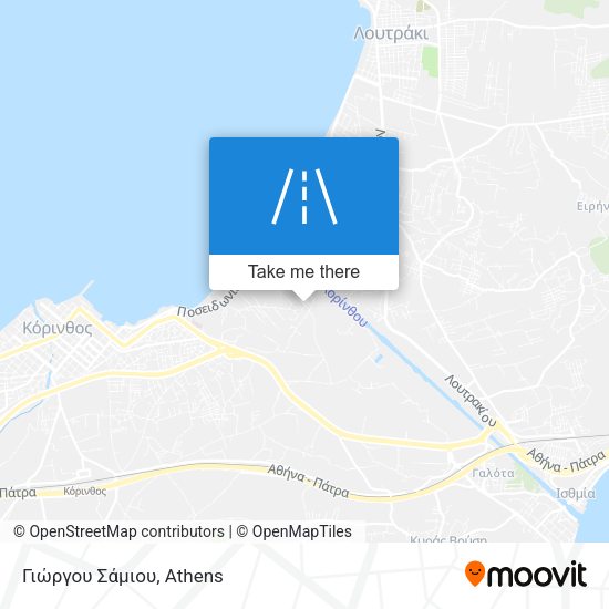 Γιώργου Σάμιου map