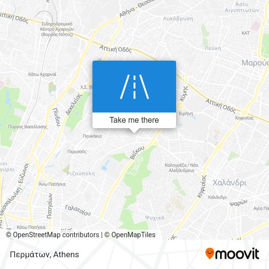 Περμάτων map
