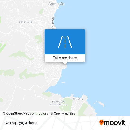 Κατσιμίχα map