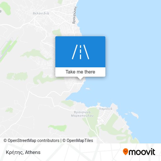 Κρήτης map