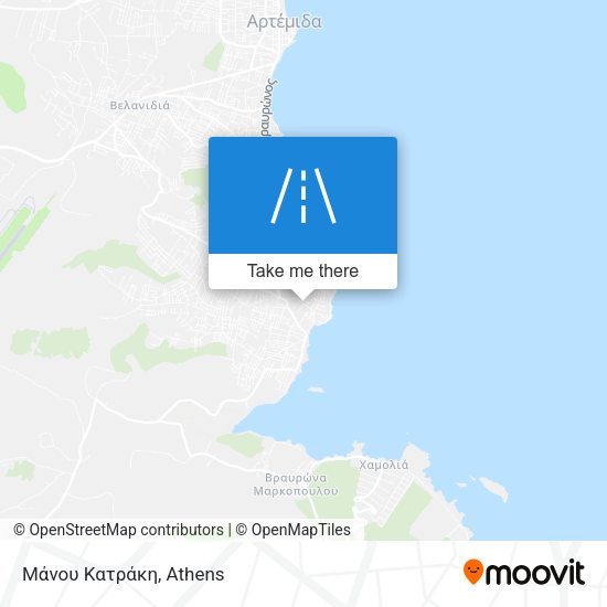 Μάνου Κατράκη map