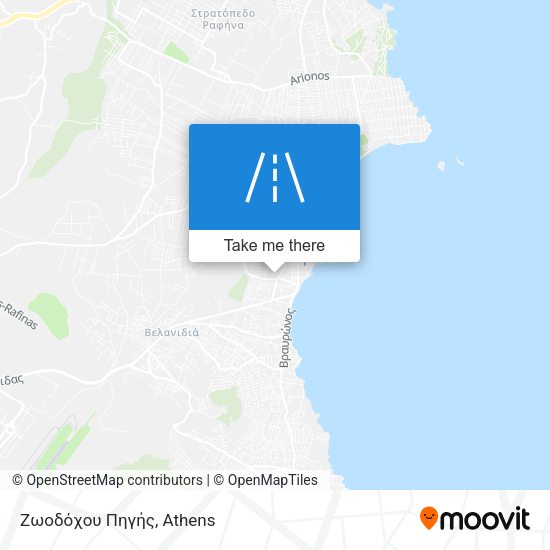 Ζωοδόχου Πηγής map