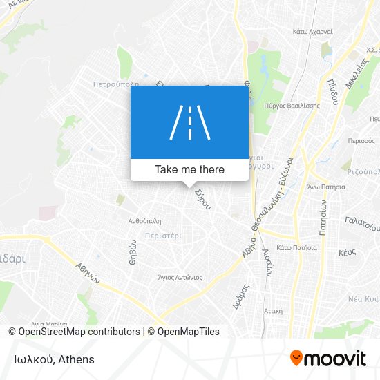 Ιωλκού map
