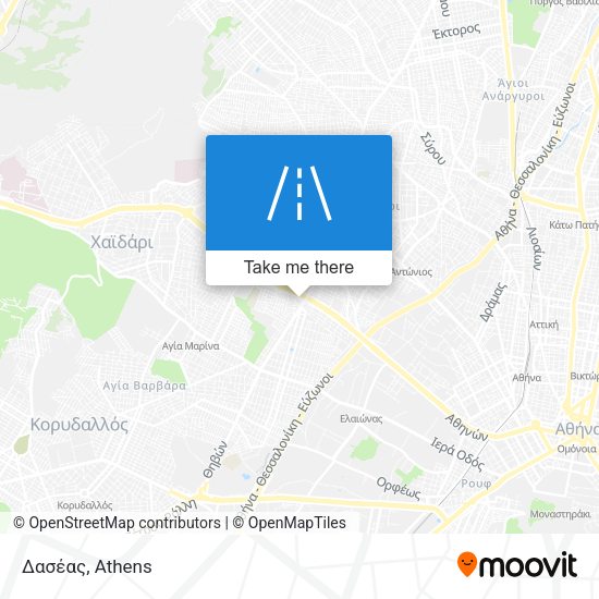 Δασέας map