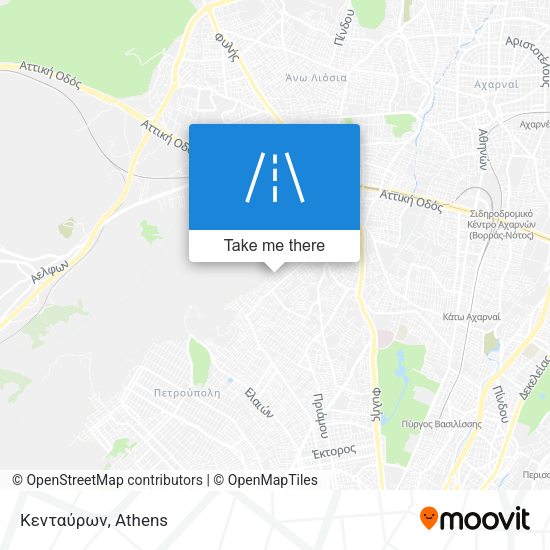 Κενταύρων map