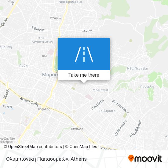 Ολυμπιονίκη Παπασυμεών map
