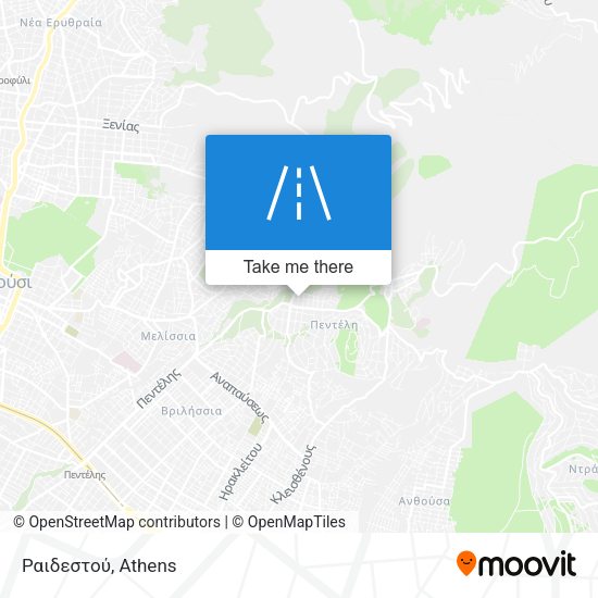 Ραιδεστού map