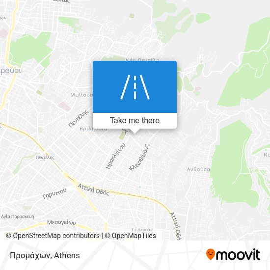 Προμάχων map
