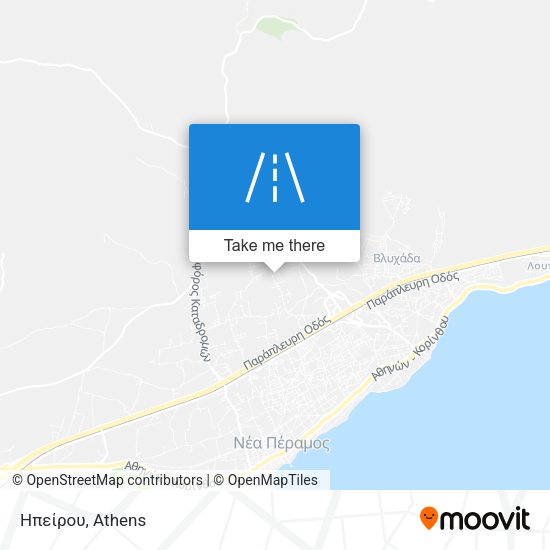Ηπείρου map