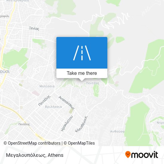 Μεγαλουπόλεως map