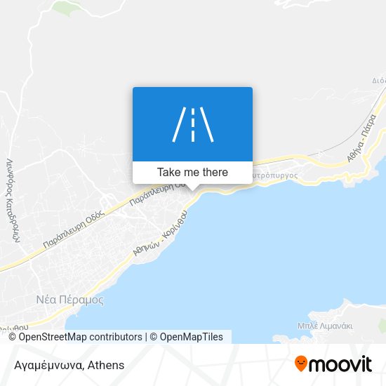 Αγαμέμνωνα map