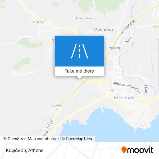 Καψάλου map