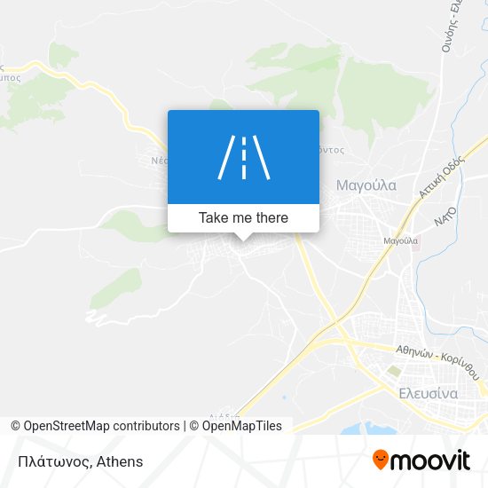Πλάτωνος map