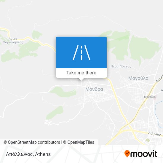 Απόλλωνος map